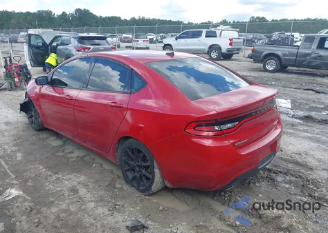 2013 Dodge Dart Rallye из США, поврежденный, VIN 1C3CDFBH1DD640857